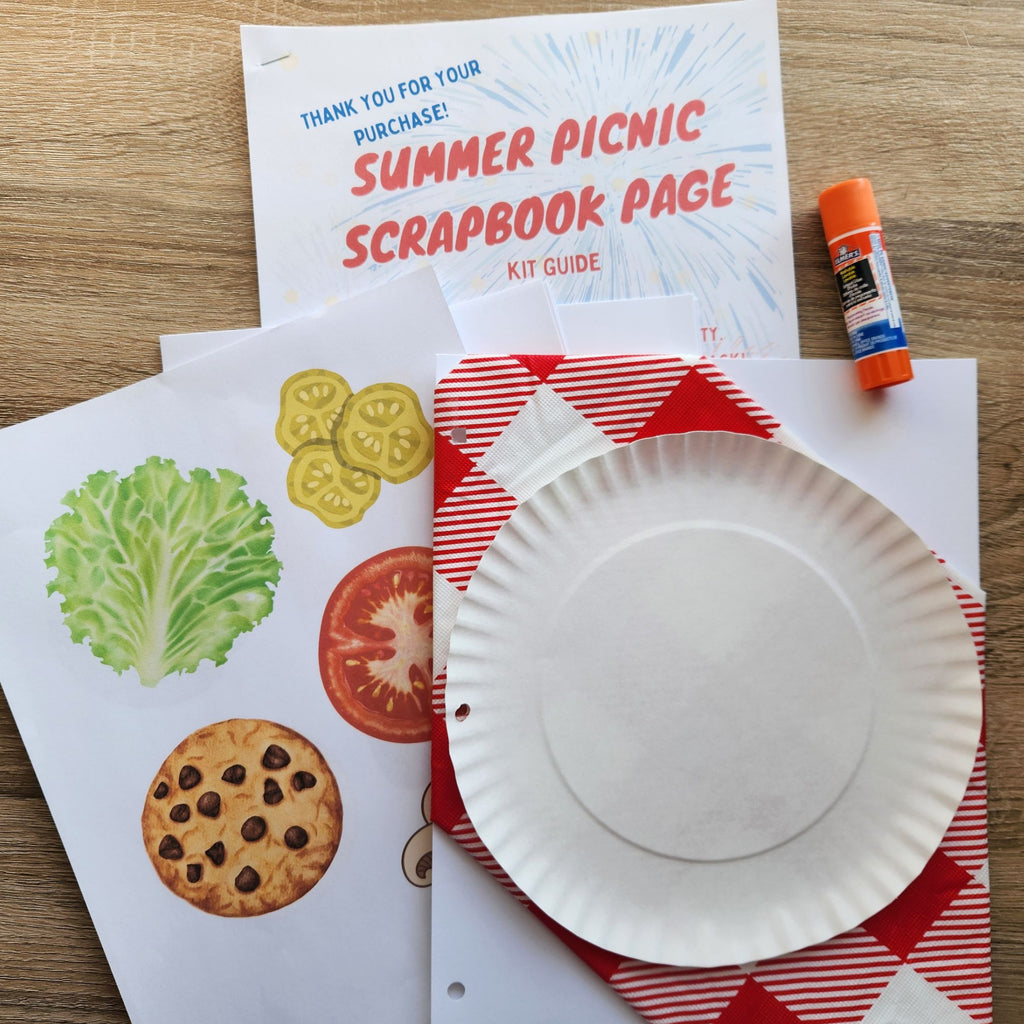 Scrapbook Page Kit Summer Picnic